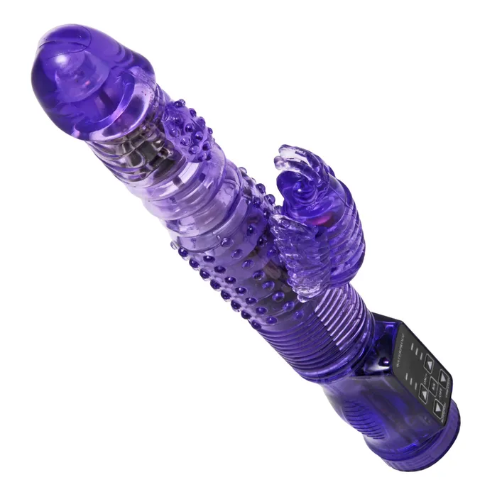 Thrusting Purple Rabbit Vibe XR Brands Vibrators