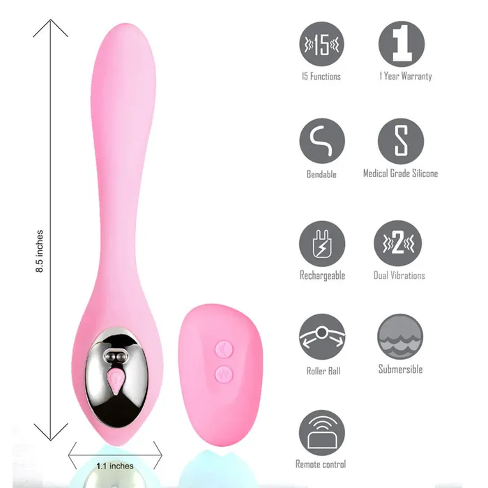 Vibrators Maia Harmonie Pink Maia Toys
