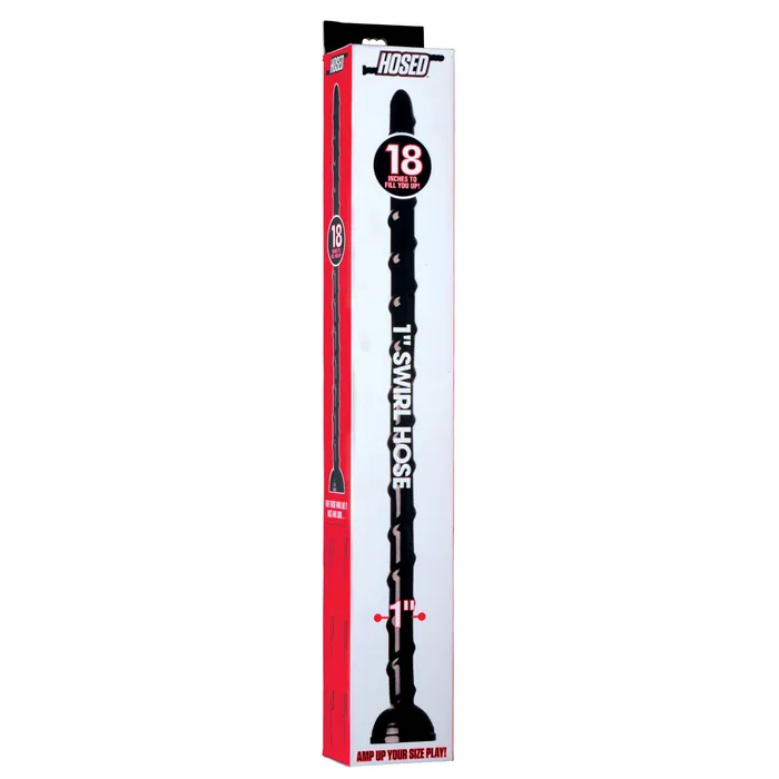 XR Brands Hosed 18 Inch Swirl Thin Anal Snake Anal